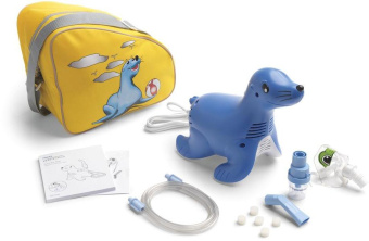 Ингалятор Philips HH1335/00 компрессорный стационарный голубой от магазина РЭССИ