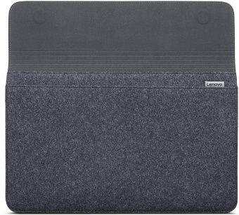Чехол для ноутбука 15" Lenovo Sleeve черный ткань/кожа (GX40X02934) от магазина РЭССИ