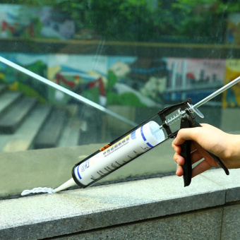 Пистолет для герметика Deko DKFG02 черный от магазина РЭССИ