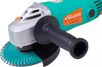 Углошлифовальная машина Sturm! AG9515E 1400Вт 8000об/мин рез.шпин.:M22.2 d=150мм от магазина РЭССИ