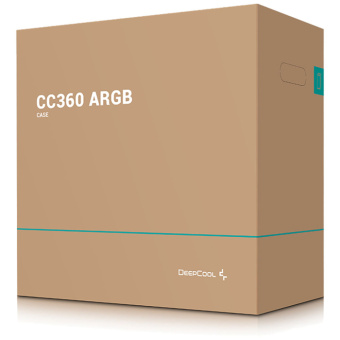 Корпус Deepcool CC360 ARGB черный без БП ATX 8x120mm 5x140mm 1xUSB2.0 audio bott PSU от магазина РЭССИ