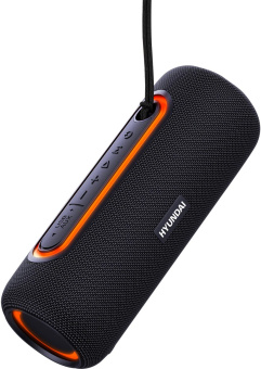 Колонка порт. Hyundai H-PS1021 черный/черный 25W 1.0 BT 10м 1500mAh от магазина РЭССИ