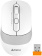 Мышь A4Tech Fstyler FB10CS белый/серый оптическая (2000dpi) silent беспроводная BT/Radio USB (4but) от магазина РЭССИ