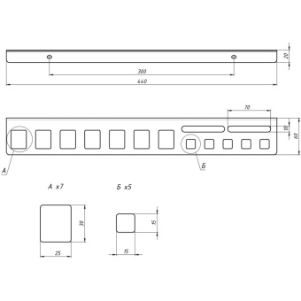 Настенный держатель-органайзер для пассатижей и плоскогубцев EMBODIMENT черный EMB-WOPL-B от магазина РЭССИ