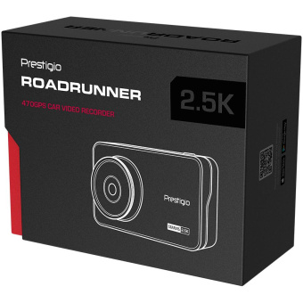 Видеорегистратор Prestigio RoadRunner 470GPS черный 5Mpix 1440x2560 1080p 140гр. GPS NTK96670 от магазина РЭССИ