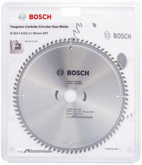 Диск пильный по алюм. Bosch 2608644394 d=254мм d(посад.)=30мм (циркулярные пилы) от магазина РЭССИ