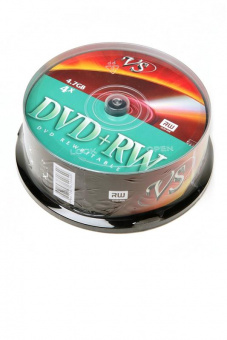 Перезаписываемый компакт-диск VS DVD+RW 4.7 GB 4x CB/25 от магазина РЭССИ