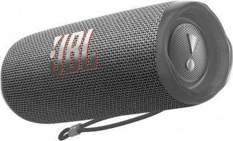 Колонка порт. JBL Flip 6 серый 30W 1.0 BT 10м 4800mAh (JBLFLIP6GREY) от магазина РЭССИ