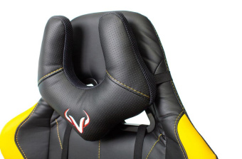 Кресло игровое Zombie VIKING 5 AERO черный/желтый эко.кожа с подголов. крестов. пластик от магазина РЭССИ