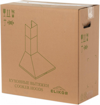 Вытяжка каминная Elikor Оптима 50П-400-П3Л белый управление: ползунковое (1 мотор) от магазина РЭССИ
