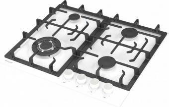 Газовая варочная поверхность Weissgauff HGG 641 WEB белый от магазина РЭССИ