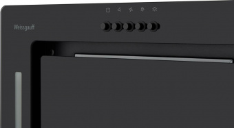 Вытяжка встраиваемая Weissgauff Antlia 850 BL черный управление: кнопочное (1 мотор) от магазина РЭССИ