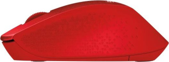 Мышь Logitech M331 Silent Plus красный оптическая (1000dpi) silent беспроводная USB (3but) от магазина РЭССИ
