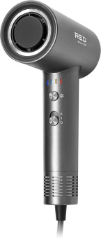 Фен Red Solution RF-510 1400Вт серый/серебристый от магазина РЭССИ