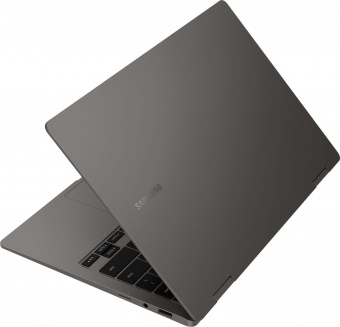 Ноутбук Samsung Galaxy book 3 360 NP734 Core i7 1360P 16Gb SSD512Gb Intel Iris Xe graphics 13.3" AMOLED Touch FHD (1920x1080) Windows 11 Professional dk.grey WiFi BT Cam (NP734QFG-KA1IT) от магазина РЭССИ