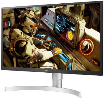 Монитор LG 27" UltraFine 27UL550-W серый IPS LED 16:9 HDMI матовая HAS 300cd 178гр/178гр 3840x2160 DP 4K 6кг от магазина РЭССИ