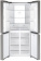 Картинка Холодильник Weissgauff WCD 450 X NoFrost Inverter 2-хкамерн. нержавеющая сталь (двухкамерный) от магазина РЭССИ Холодильник Weissgauff WCD 450 X NoFrost Inverter 2-хкамерн. нержавеющая сталь (двухкамерный) от магазина РЭССИ