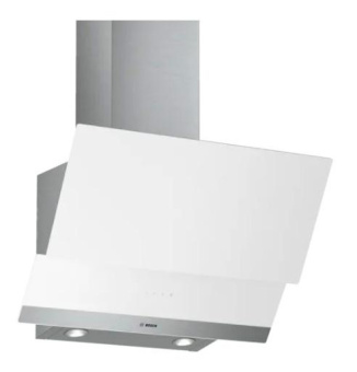 Вытяжка каминная Bosch DWK065G20R белый управление: сенсорное (1 мотор) от магазина РЭССИ