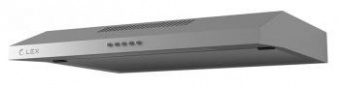 Вытяжка козырьковая Lex S 600 IX нержавеющая сталь управление: кнопочное (1 мотор) от магазина РЭССИ