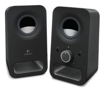 Колонки Logitech Z150 2.0 черный 3Вт от магазина РЭССИ