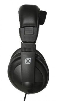 Наушники с микрофоном Оклик HS-M137V черный 1.8м мониторные оголовье (614046) от магазина РЭССИ