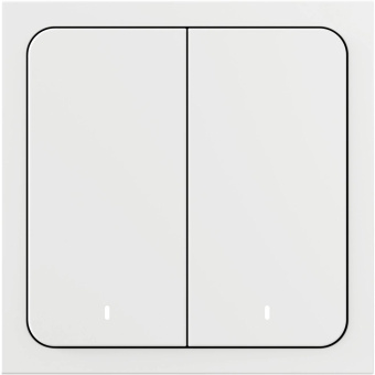 Умный выключатель Yandex YNDX-00532 2-хкл. универсальный белый от магазина РЭССИ