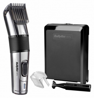 Машинка для стрижки Babyliss E977E серебристый (насадок в компл:2шт) от магазина РЭССИ