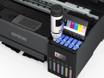 Принтер струйный Epson L8050 (C11CK37405/506/507/504) A4 WiFi черный от магазина РЭССИ