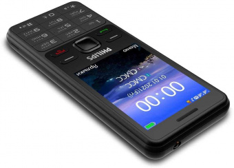 Мобильный телефон Philips E185 Xenium 32Mb черный моноблок 2Sim 2.8" 240x320 0.3Mpix GSM900/1800 GSM1900 MP3 FM microSD max16Gb от магазина РЭССИ