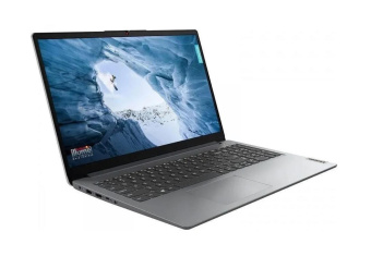 Ноутбук Lenovo IdeaPad 1 15IGL7 Celeron N4020 8Gb SSD256Gb Intel UHD Graphics 600 15.6" IPS FHD (1920x1080) noOS grey WiFi BT Cam (82V700CURK) от магазина РЭССИ