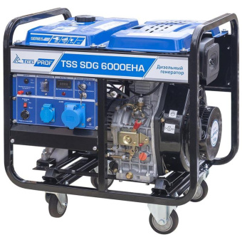 Генератор ТСС SDG 6000EHA 6.5кВт от магазина РЭССИ