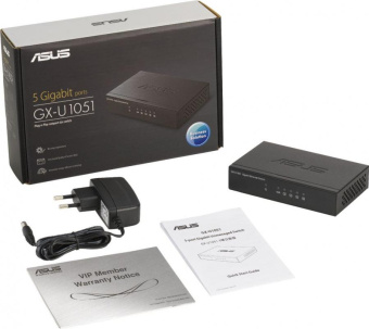 Коммутатор Asus GX-U1051 5G неуправляемый от магазина РЭССИ