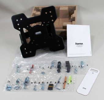 Кронштейн для телевизора Hama Fullmotion TV Premium черный 19"-48" макс.30кг настенный от магазина РЭССИ