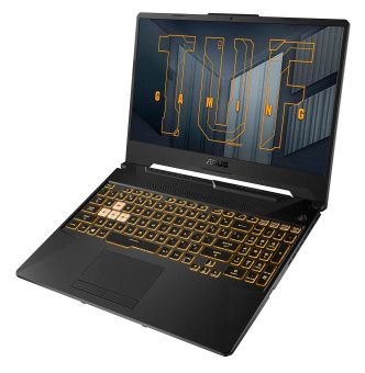 Ноутбук Asus TUF Gaming F15 FX506HC-HN006 Core i5 11400H 16Gb SSD512Gb NVIDIA GeForce RTX 3050 4Gb 15.6" IPS FHD (1920x1080) noOS grey WiFi BT Cam (90NR0723-M00950) от магазина РЭССИ