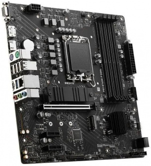 Материнская плата MSI PRO B760M-P DDR4 Soc-1700 Intel B760 4xDDR4 mATX AC`97 8ch(7.1) GbLAN+VGA+HDMI+DP от магазина РЭССИ