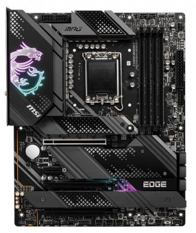 Материнская плата MSI MPG Z690 EDGE WIFI DDR4 Soc-1700 Intel Z690 4xDDR4 ATX AC`97 8ch(7.1) 2.5Gg RAID+HDMI+DP от магазина РЭССИ