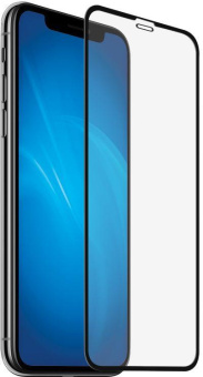 Защитное стекло для экрана DF iColor-19 черный для Apple iPhone XR/11 1шт. (DF ICOLOR-19 (BLACK)) от магазина РЭССИ