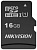 Флеш карта microSDHC 16Gb Class10 Hikvision HS-TF-C1(STD)/16G/Adapter + adapter от магазина РЭССИ
