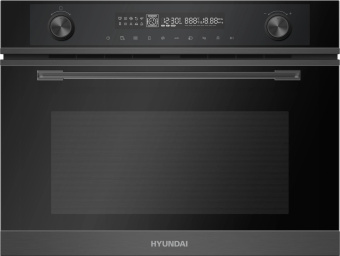 Духовой шкаф Электрический Hyundai HMEO 6540 DX черный от магазина РЭССИ