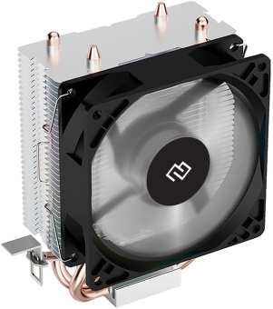 Устройство охлаждения(кулер) Digma D-CPC110-1 90x90x25mm Soc-AM4/1151/1200 черный 3-pin 23dB Al+Cu 110W 245gr Ret от магазина РЭССИ