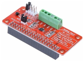 Модуль для Raspberry Pi 2/3/B+ 16 бит ADS1115 от магазина РЭССИ