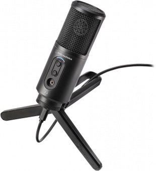 Микрофон проводной Audio-Technica ATR2500x-USB 2м черный от магазина РЭССИ