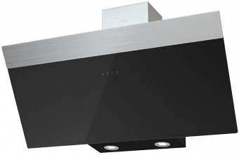 Вытяжка каминная Krona Kristen 900 S черный/нержавеющая сталь управление: сенсорное (1 мотор) от магазина РЭССИ