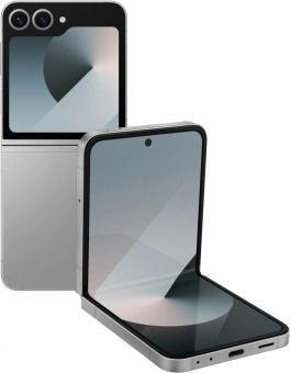 Смартфон Samsung SM-F741B Galaxy Z Flip 6 256Gb 12Gb серый раскладной 3G 4G 1Sim 6.7" 1080x2640 Android 14 50Mpix 802.11 a/b/g/n/ac/ax NFC GPS GSM900/1800 GSM1900 TouchSc Protect от магазина РЭССИ