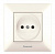 Розетка силов. Panasonic Arkedia Slim WNTC02012BG-RU скрыт. IP20 бежевый (упак.:1шт) от магазина РЭССИ