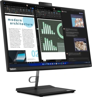 Моноблок Lenovo ThinkCentre neo 30a G4 27" Full HD i7 13620H (2.4) 16Gb SSD1Tb UHDG noOS GbitEth WiFi BT 90W клавиатура мышь Cam черный 1920x1080 от магазина РЭССИ