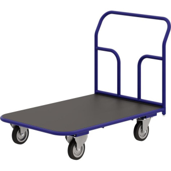 Платформенная тележка с резиновым покрытием RUSKLAD ТПР 5 700x1200 мм d160 мм ТПР 5 160 от магазина РЭССИ