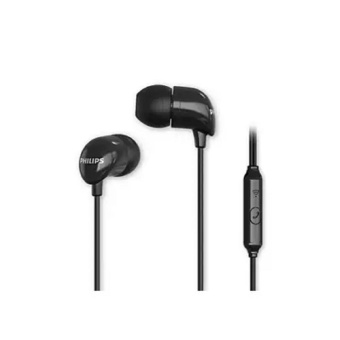 Гарнитура вкладыши Philips TAE1126BK/51 1.2м черный проводные в ушной раковине от магазина РЭССИ