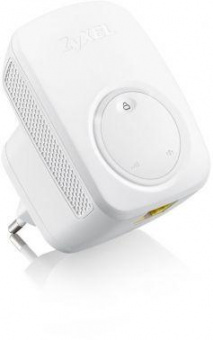 Повторитель беспроводного сигнала Zyxel WRE2206 (WRE2206-EU0101F) N300 10/100BASE-TX белый от магазина РЭССИ