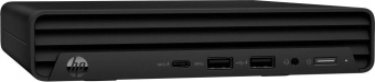 Неттоп HP 260 G9 Mini i5 1335U (1.3) 8Gb SSD512Gb Iris Xe FreeDOS GbitEth WiFi BT 65W kb мышь клавиатура черный (9H6E6ET) от магазина РЭССИ